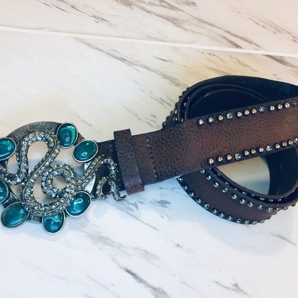 Brown Leather Belt